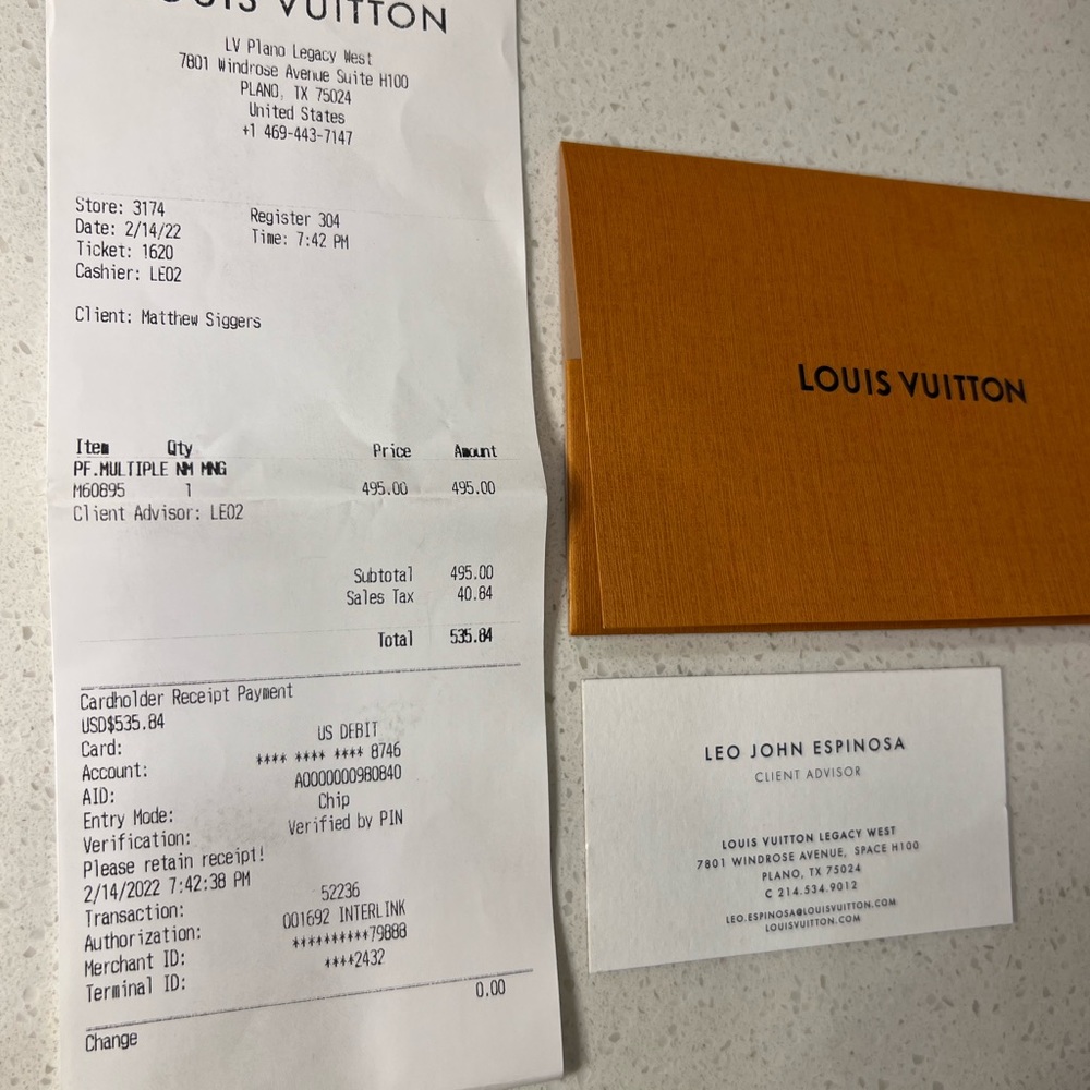 Louis Vuitton wallet - Picture 2 of 16